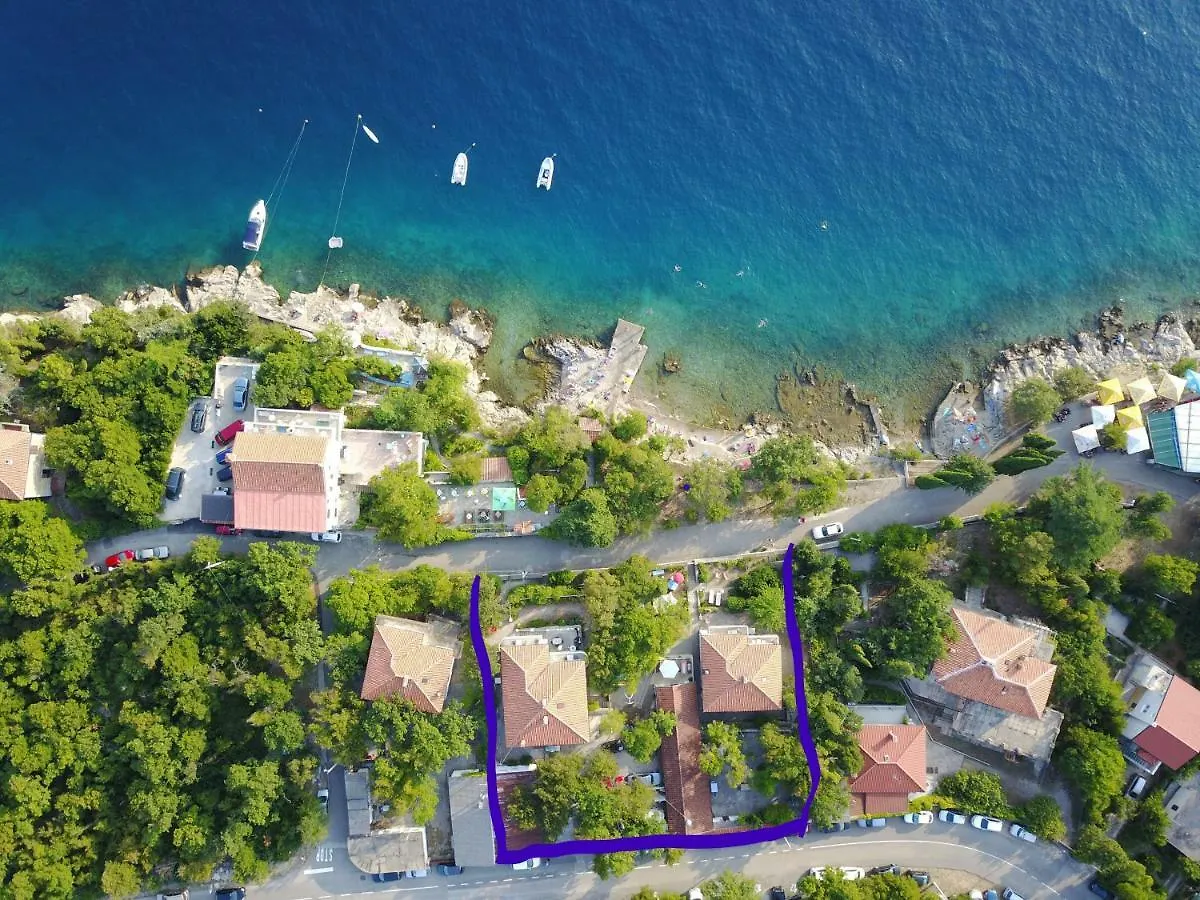 Rooms Villa Lucija location